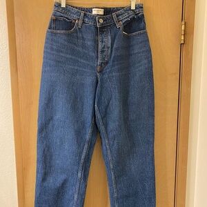 Abercrombie Curve Love The Dad high rise jeans